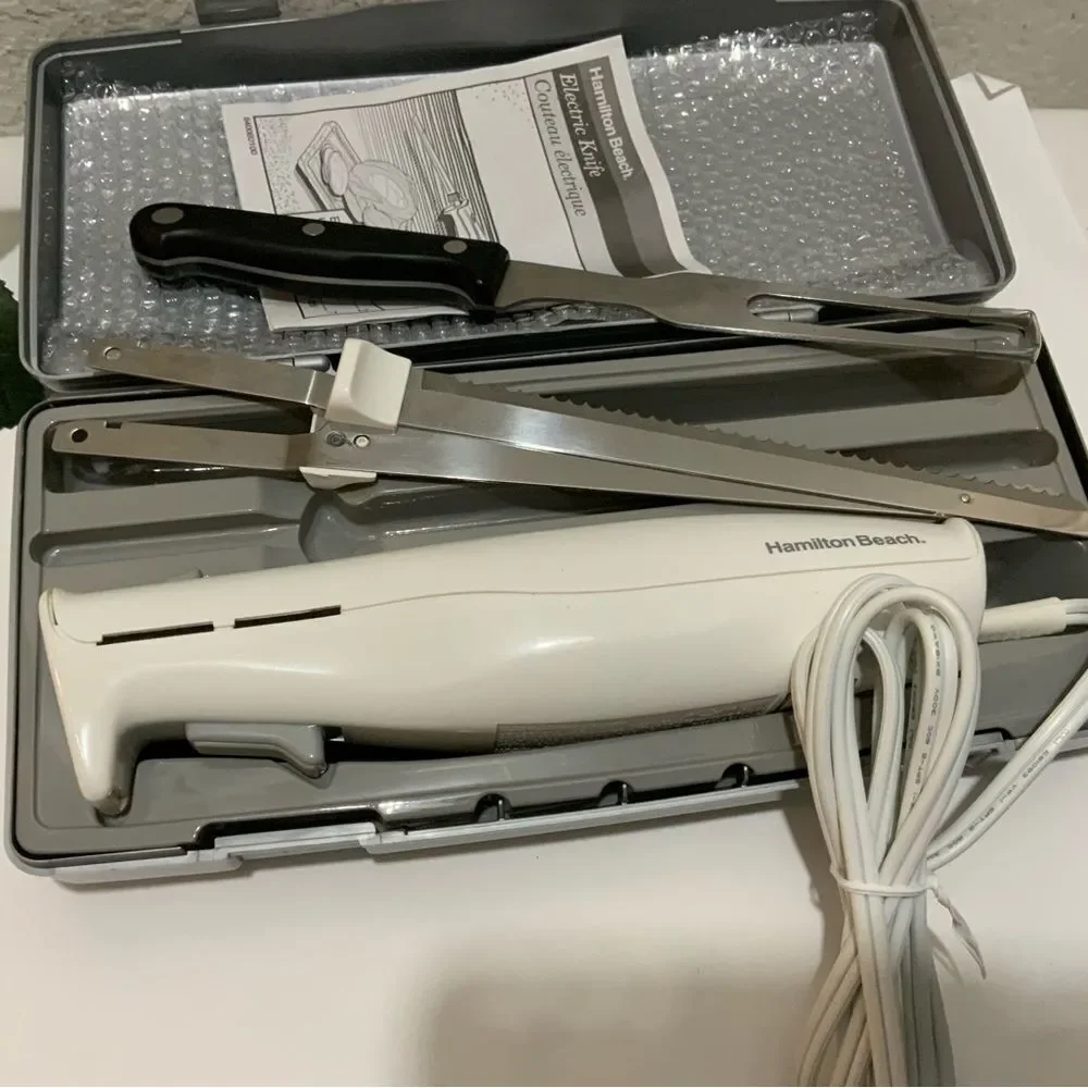 NWOT Hamilton Beach Carve ‘n Set Electric Knife